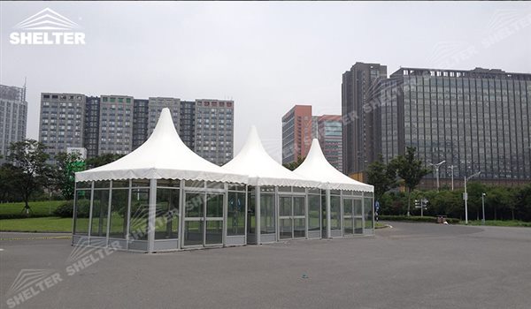 SHELTER Pagoda Tent - Top Marquee - Chinese Hat Tents - Pinnacle Tent - Pinnacle Marquees - 15