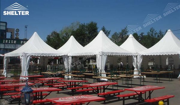 SHELTER Pagoda Tent - Pagoda Tents For Sale - Top Marquee - Chinese Hat Tents - Pinnacle Marquees -18