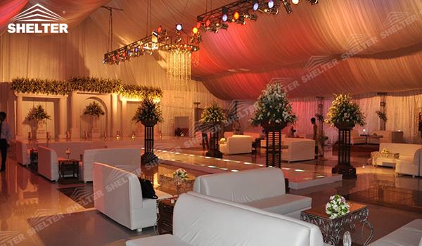 SHELTER Luxury Wedding Marquee - 20x40 Party Tent - Large Weddings Tent - Party Marquees for Sale - (10)