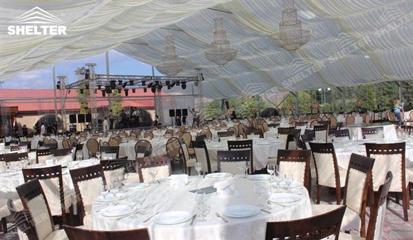 SHELTER Luxury Wedding Marquee - Transparent Tent - Large Weddings Tent - Party Marquees for Sale - 135