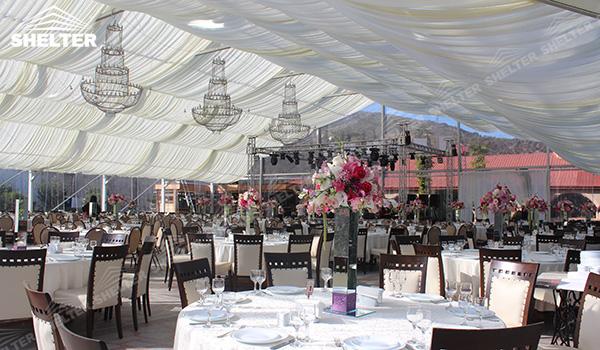 SHELTER Luxury Wedding Marquee - Large Weddings Tent - Party Marquees for Sale - Clear Wedding Tent- (8)