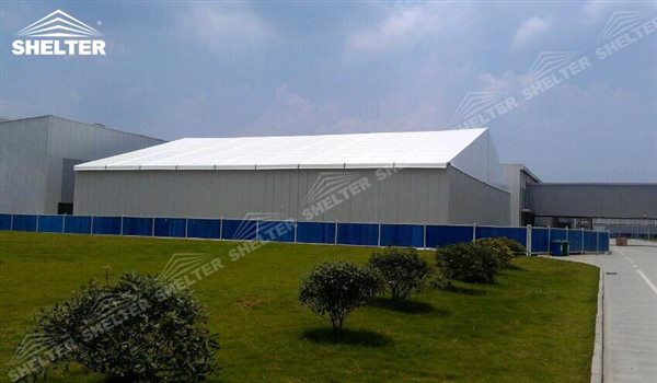 SHELTER Large Warehouse Tent - Tenporary Storage Buildings - Temporary Storage Tents - Clear Span Building for Sale -2