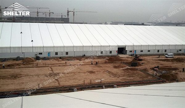 SHELTER Large Warehouse Tent - Temporary Warehouse Buildings - Temporary Storage Tents - Clear Span Building for Sale -15