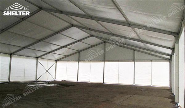 SHELTER Large Warehouse Tent - Outdoor Storage Tents - Temporary Storage Tents - Clear Span Building for Sale - 33