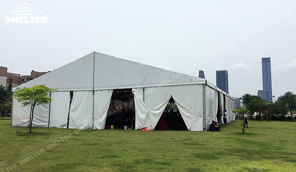 SHELTER Event Tent - Small Tent - Commercial Marquee - Exhibition Hall - Aluminum Clear Span Structures - Large Fair Marquee for Sale - (4)