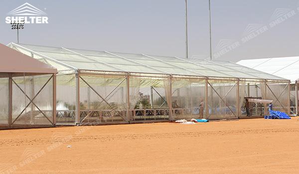 SHELTER Event Tent - Frame Tents for Churches - Commercial Marquee - Exhibition Hall - Aluminum Clear Span Structures - Large Fair Marquee for Sale (11)