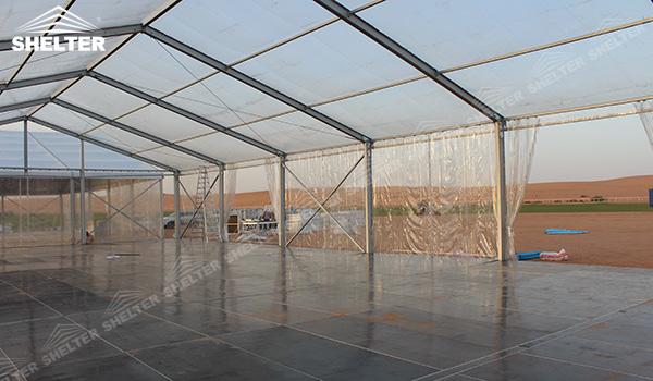 SHELTER Event Tent - Frame Tents for Churches - Commercial Marquee - Exhibition Hall - Aluminum Clear Span Structures - Large Fair Marquee for Sale (13)