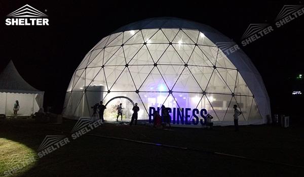 SHELTER Geodesic Domes - Event Domes - Dome Tent - Hemisphere Tents - Event Geodome for Sale - Wedding Marquee - Party Marquees (12)