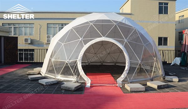 SHELTER Geodesic Domes - Geodesic Dome - Dome Tent - Hemisphere Tents - Event Geodome for Sale - Wedding Marquee - Party Marquees -145