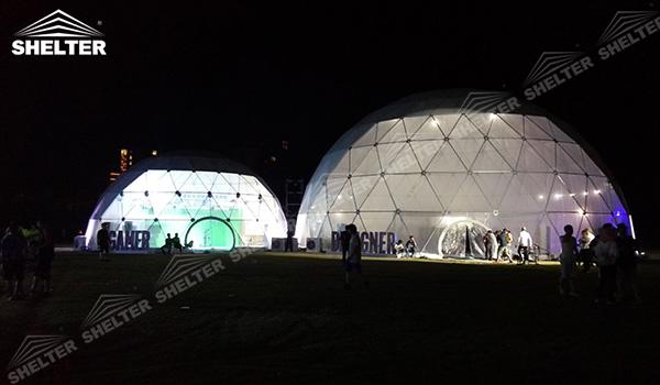 SHELTER Geodesic Domes - Event Domes - Dome Tent - Hemisphere Tents - Event Geodome for Sale - Wedding Marquee - Party Marquees (19)