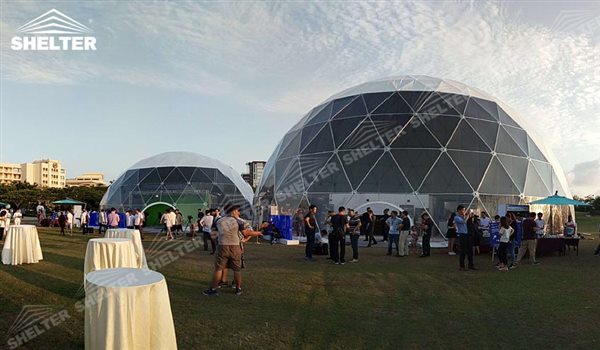 SHELTER Geodesic Domes - Dome Tent - Hemisphere Tents - Geodesic Dome Tents for Sale - Event Geodome for Sale - Wedding Marquee - Party Marquees - 2
