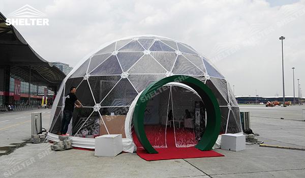 SHELTER Geodesic Domes - Geodesic Dome Tents - Dome Tent - Hemisphere Tents - Event Geodome for Sale - Wedding Marquee - Party Marquees (9)