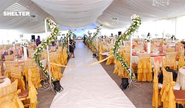 SHELTER Luxury Wedding Marquee - Church Building - Large Weddings Tent - Party Marquees for Sale - 58