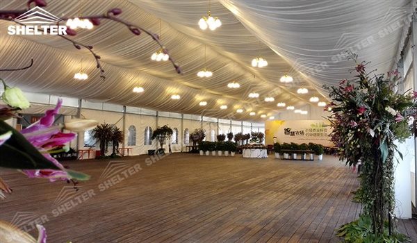SHELTER Mixed Party Tent - Temporary Church Buildings - Luxury Wedding Marquee - High Peak Tents - Bellend Tent - Yuma Tent for Sale - 25