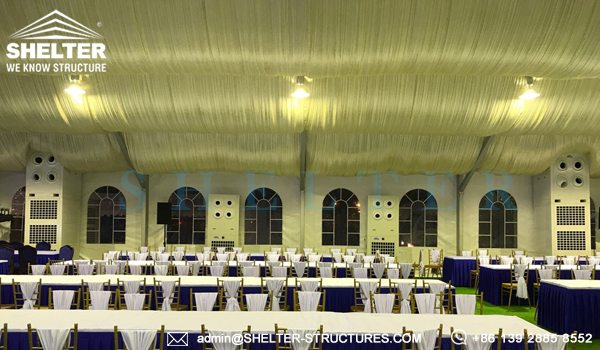40x65m A Framed Tent for Royal Wedding - Wedding Tent Sale in Africa - Luxury Wedding Tent Structure - Shelter Structures (11)