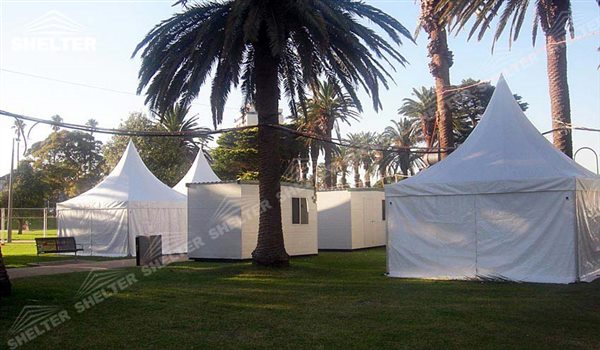 SHELTER Canopy Tent - Outdoor Shade Tent - Gazebo Tents - High Peak Marquee - Top Marquees -11