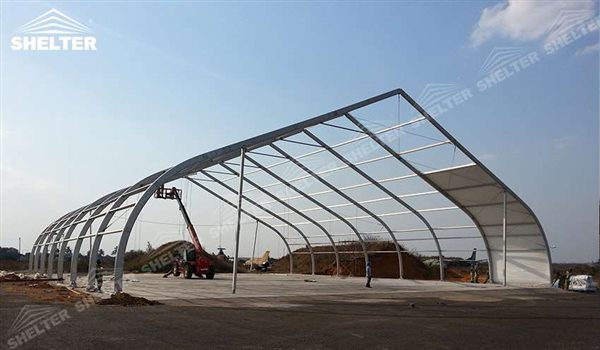 SHELTER Helicopter Hangar Tent - Aircraft Hangar - Aircraft Hangar Structures - Private Jet Hangar Structure - Airplane Hangar Tents for Sale (1)