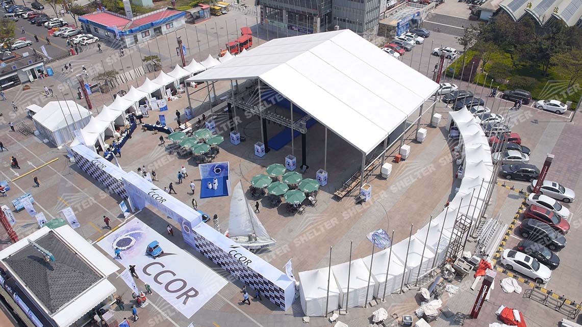 large event tent - lounge tents - shelter tent