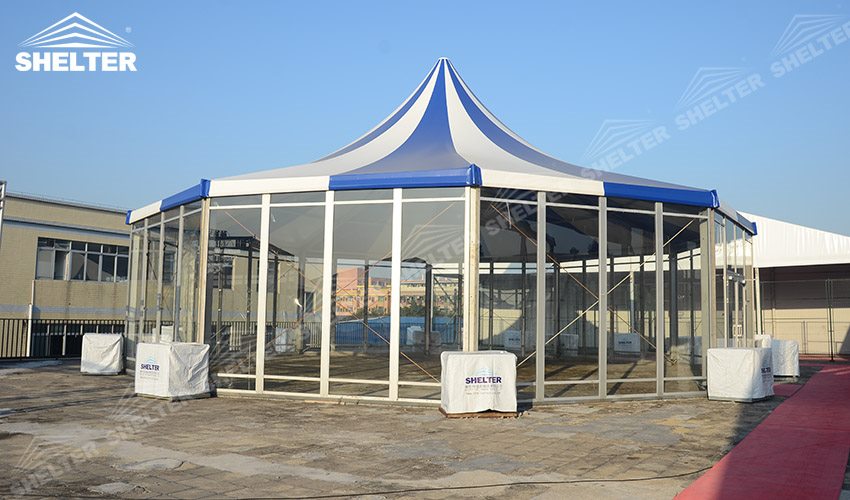 polygonal tents - Octagon marquee - Shelter Dodecagon tent for sale (8)