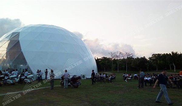 SHELTER Geodesic Domes - Dome Event Tent - Dome Tent - Hemisphere Tents - Event Geodome for Sale - Wedding Marquee - Party Marquees -15