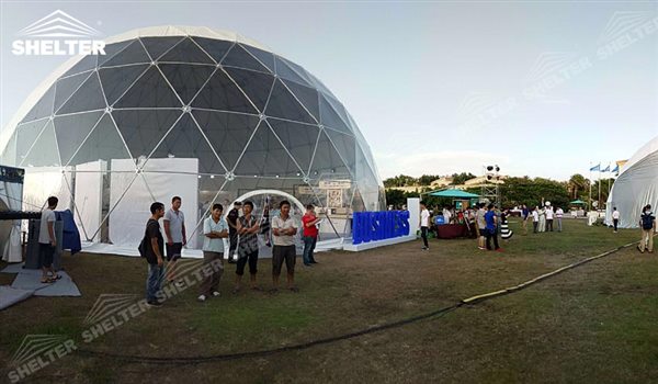 SHELTER Geodesic Domes - Dome Event Tent - Dome Tent - Hemisphere Tents - Event Geodome for Sale - Wedding Marquee - Party Marquees -18