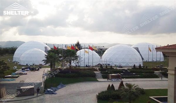 SHELTER Geodesic Domes - Event Dome - Dome Tent - Hemisphere Tents - Event Geodome for Sale - Wedding Marquee - Party Marquees - 25