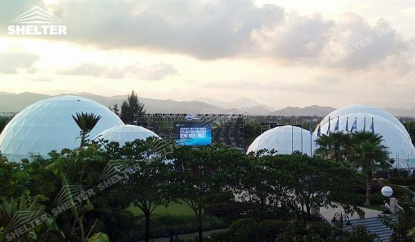 SHELTER Geodesic Domes - Event Dome - Dome Tent - Hemisphere Tents - Event Geodome for Sale - Wedding Marquee - Party Marquees - 7