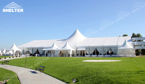 SHELTER Mixed Party Tent - Temporary Church Structures - Luxury Wedding Marquee - High Peak Tents - Bellend Tent - Yuma Tent for Sale -31